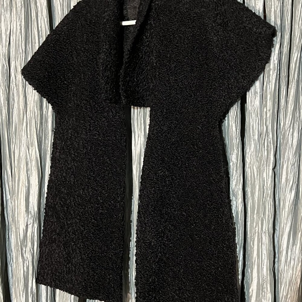 Black Reversible Wrap / Cover/ Shawl